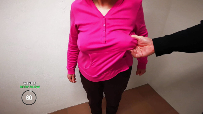 Bouncy Tits Action: Jeu de branlette 1 - Essayez de ne pas jouir - niveau très...