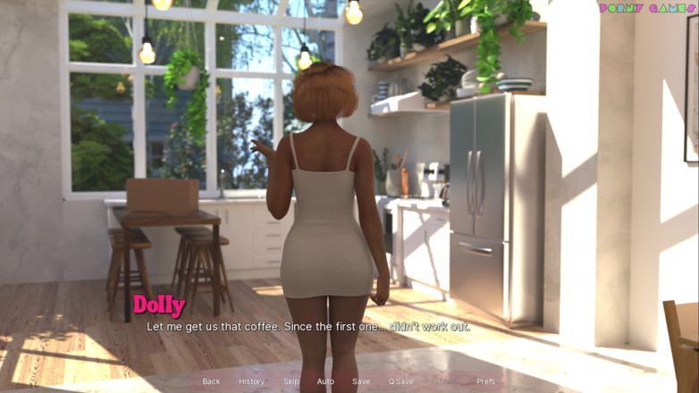 Porny Games: La festa dell'allevamento di dolly da una pasticceria con due...