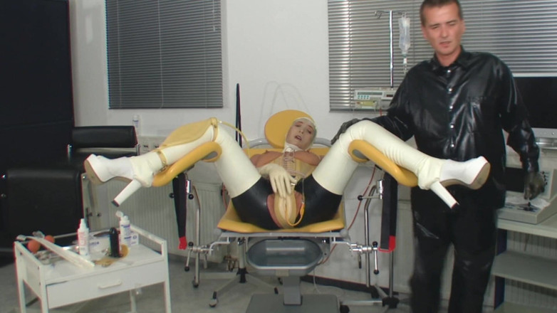 Rubber & Clinic Studio - 1ATOYS: Cewnik i brzuch w lateksie