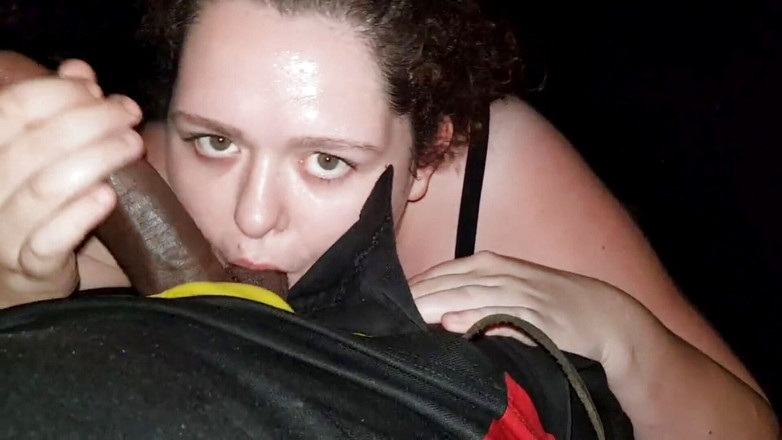Real homemade BBW BBC porn: Youngenglishbbw Sucking BBC Nata4sex outdoors Pounding my fat Pussy