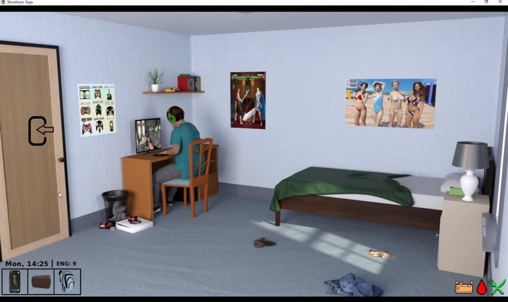 Erotic Krisso: Shoretown Saga - obrovská prsa bbw chlupatá kundička ošukaná