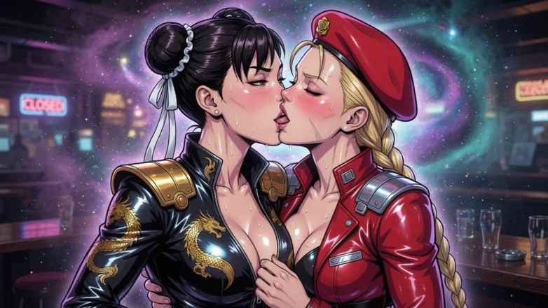 AI Porn: Cammy et Chun Li embrassent Ai