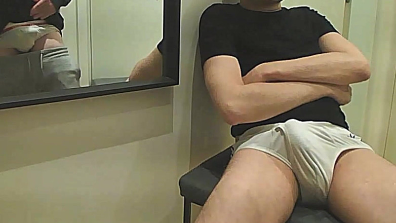 AmateurBoysPissing: Amateur Boy Pees a Few Drops on His Flatmate's White...