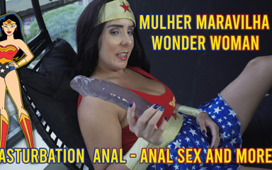 Redqueen films: Sodomie avec une femme merveilleuse, cosplay