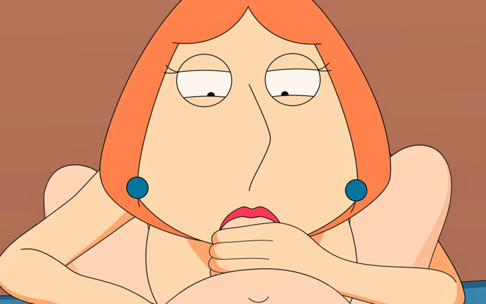 Hentai ZZZ: Facet rodziny Lois Griffin POV Blowjob Wideo
