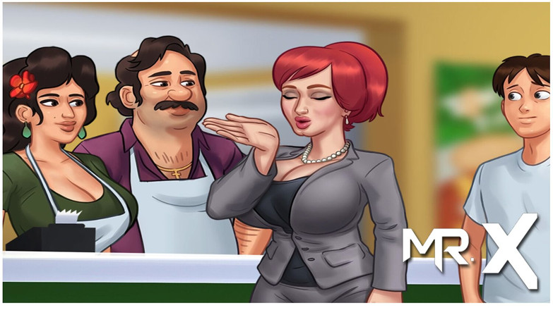 Mr Studio X: Summertimesaga - sie müssen junges sperma e1 # 89 finden