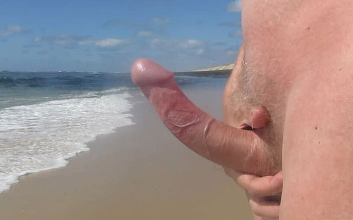 Littleschorschi: 해변 나체주의자 Wank Day