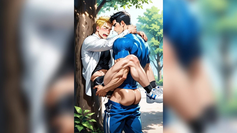 Bosss: Scopata in culo gay all'aperto