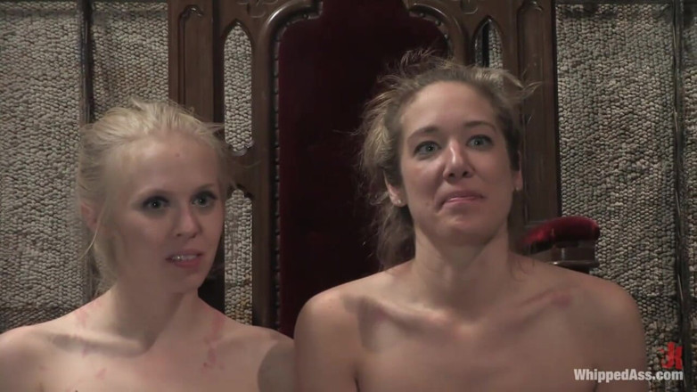Whipped Ass by Kink: Dos perras esclavas