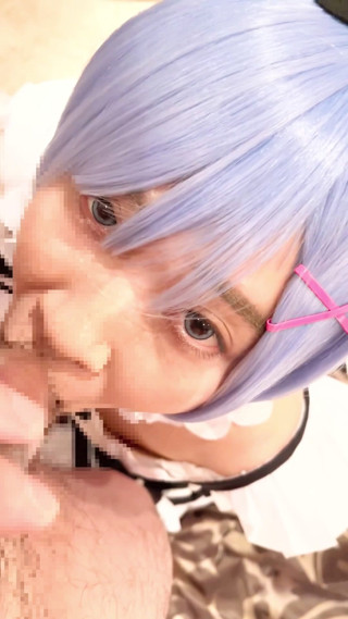 Tsuki-miko: Re:nula Rem Browjob Gookkun, zatímco v teple
