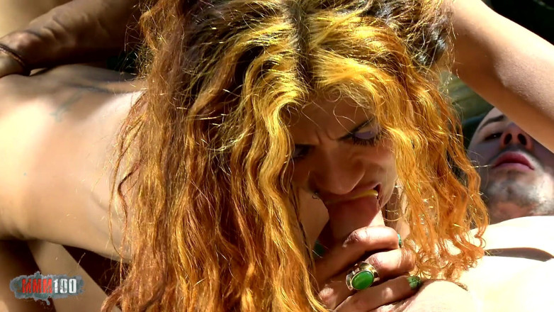 MMM100: Ateşli brasilian orta yaşlı seksi kadın manuella pimenta vahşi üçlü grup...