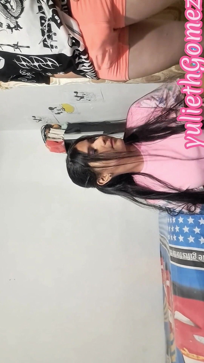 Yulieth Gomez: हमारे देश के घर पर मेरी सुंदर 18 साल की सौतेली बेटी के साथ शानदार सेक्स