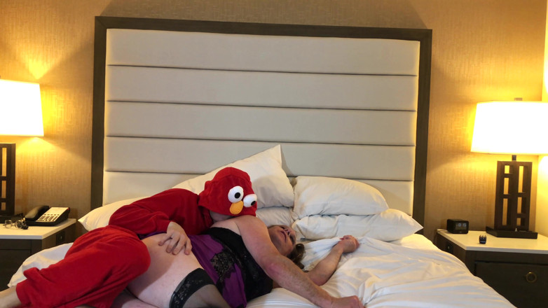Jake Grand the man: Elmo top ze swoim gigantycznym kutasem