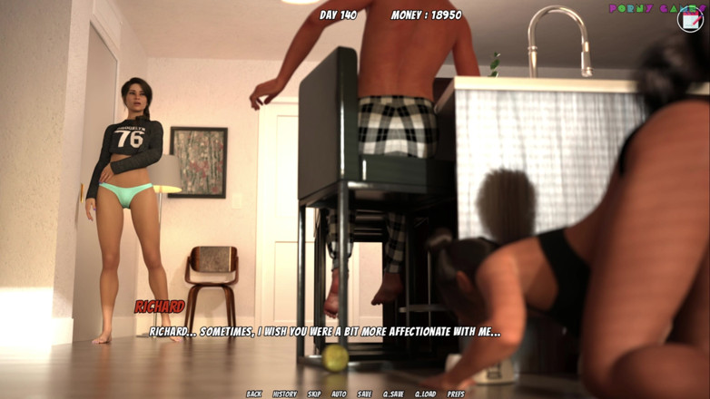 Porny Games: Lisa Totaal onderzoek! door Dragofinder Studio - schoonvader is een perverse 35