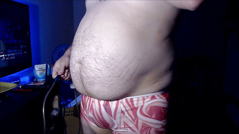 Akevantelico91: Barriga inflando bengalas doces