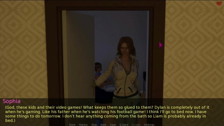 Visual Novels: Manželka a nevlastní matka, část 15 - šukej ji po práci