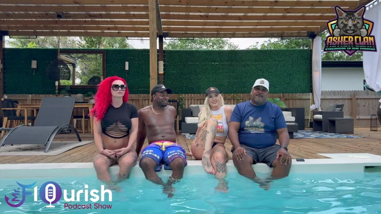 Mr Flourish Live: Mrflourish Podcast z gościem Roxi Keogh, Gigi Patsy i Datjguy...
