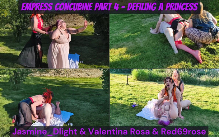 Jasmine Dlight - UK's most extreme anal porn star: Jasmine_dlight, Valentina Rosa, Red69rose - Cesarzowa Konkubina, Skalanie księżniczki