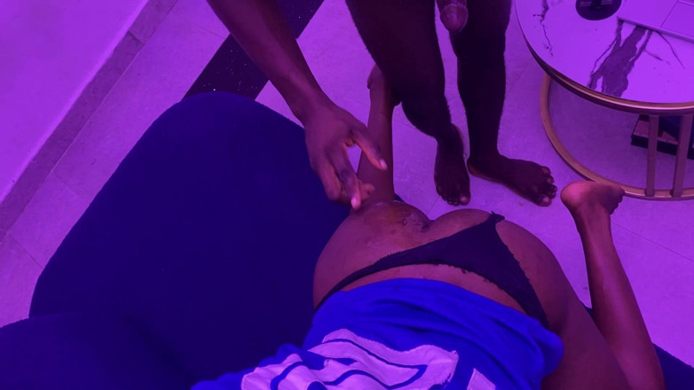 Xxx69bang: Negra Gata Leva Enorme Pau Preto