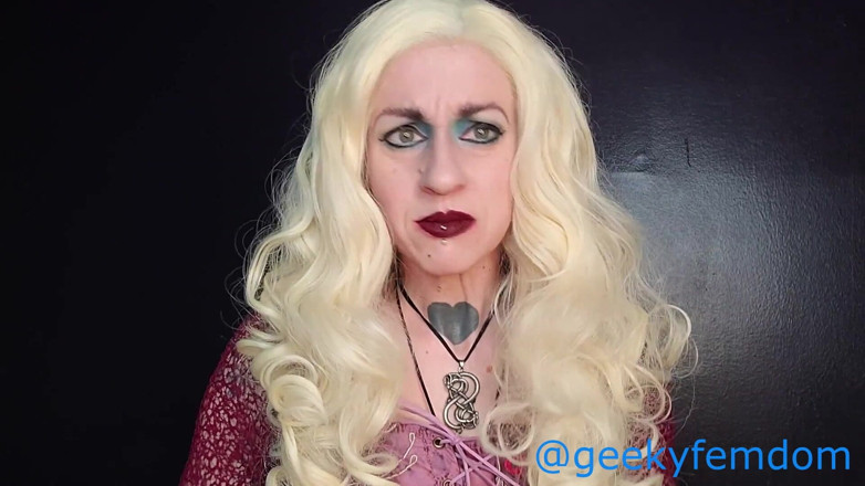 Geeky Femdom: Hocus Pocus - éjaculation précoce