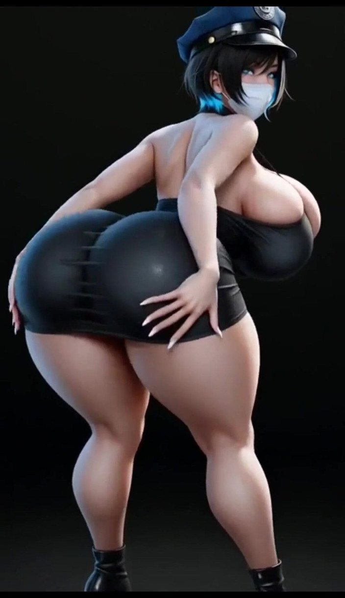 Hot girl dancing: Doar un ofițer de poliție sare în cur, Ai Animation