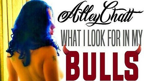 AlleyKatt: Het ding over bulls en hoe ik de mijne alleychatt...