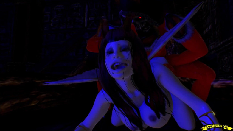 Games looper sex: Трансформация суккуба (анимация 3D траха с монстрами)