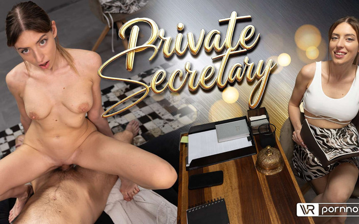 VR pornnow: Privatsekretärin in fantasie starren