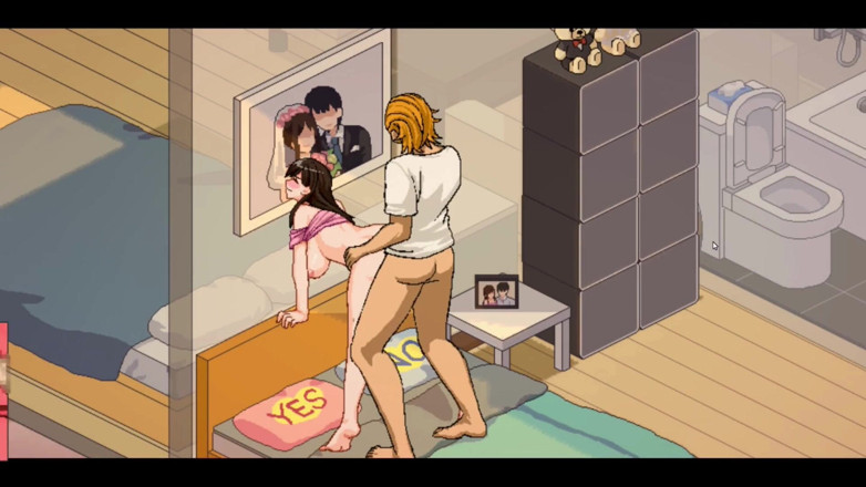 NSFWOtaku: Ntraholic - Sex med grannens fru - Hentai -spel