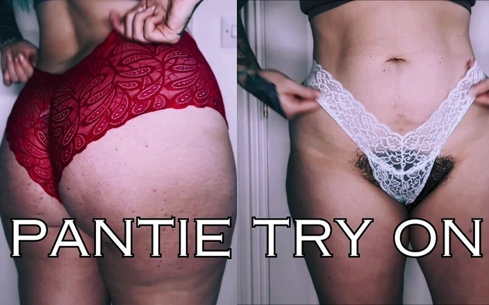 ElizabethsLingerie: Unzensiertes Temu Pantie anprobieren