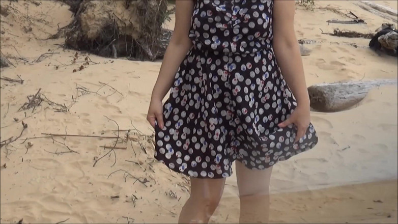RedRoseRus: Red Rose -Big ass on the beach