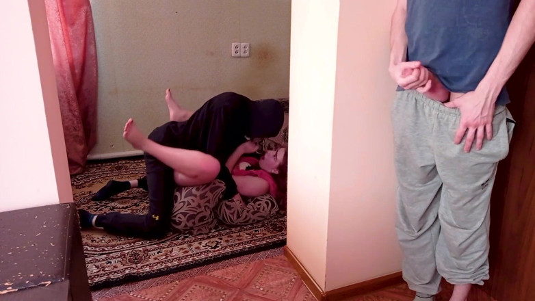 SweetAndFlow: Guy watches as lover fucks his teen girl