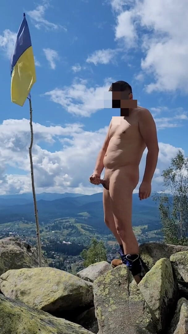 Wanker forever: Dağın tepesinde güzel elle muamele