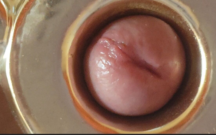DaddyDoted: Jongen close-up strakke onbesneden eikel opgewonden