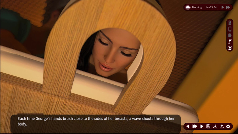 Johannes Gaming: Whispers of desire - Faithfull Path 12, sarah ging in den massagesalon