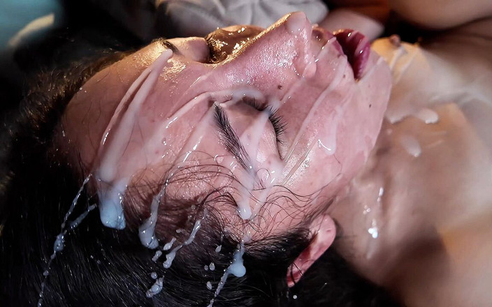 BukkakeOrgy: Sua primeira orgia dura com bukkake