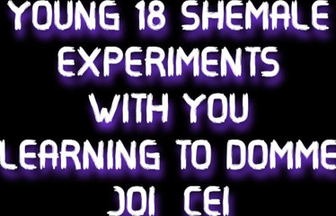 Shemale Domination: ऑडियो केवल - युवा 18 किन्नर प्रयोगों के साथ आप domme JOI CEI सीख रहे हैं