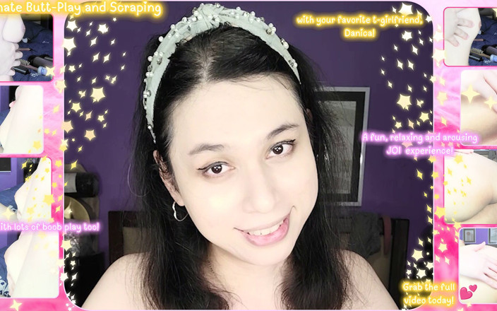 DaniTheCutie: Cur intim și țâțe se joacă cu ta favorită Tgirl Danica