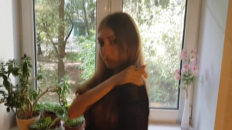 Your Naked Dream: Hard fuck in torn pantyhose from a neighbor