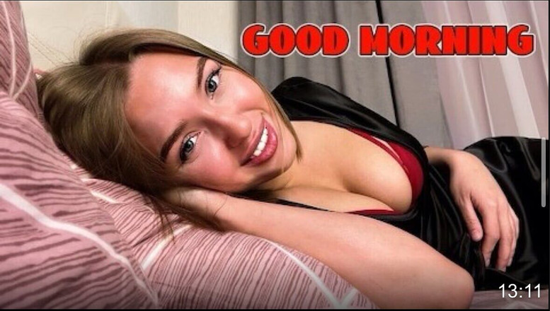 Honey Sasha: Kawan seksi menunjukkan bagaimana pagi lelaki sebenar harus bermula. Seks...