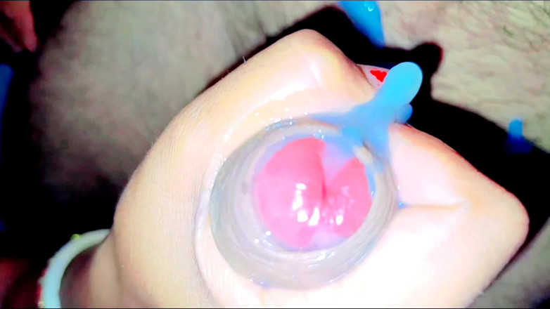 Rakul008: Masturbación con la mano y leche