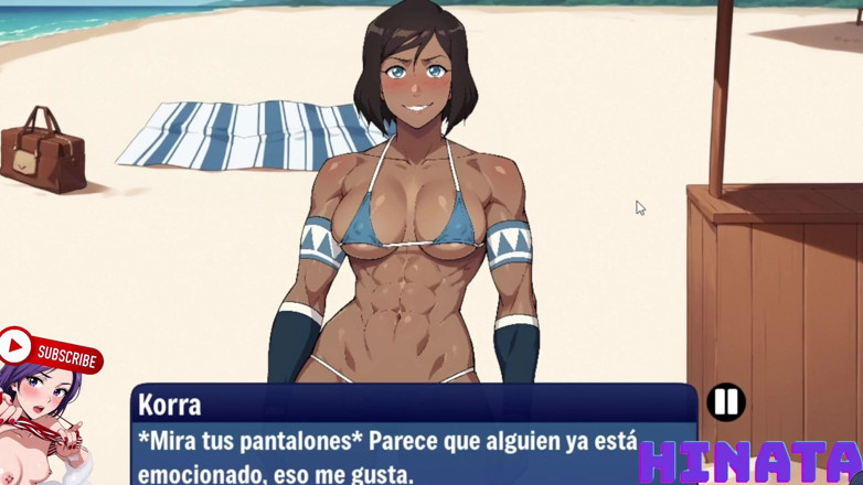 Hinata Queen: Korra el plug 肛门 del Avatar。4K 超大规模