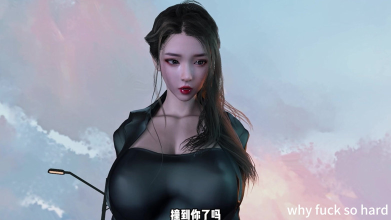Why fuck so hard: 3D 热辣的亚洲胖美女继妹与大鸡巴老继父出轨