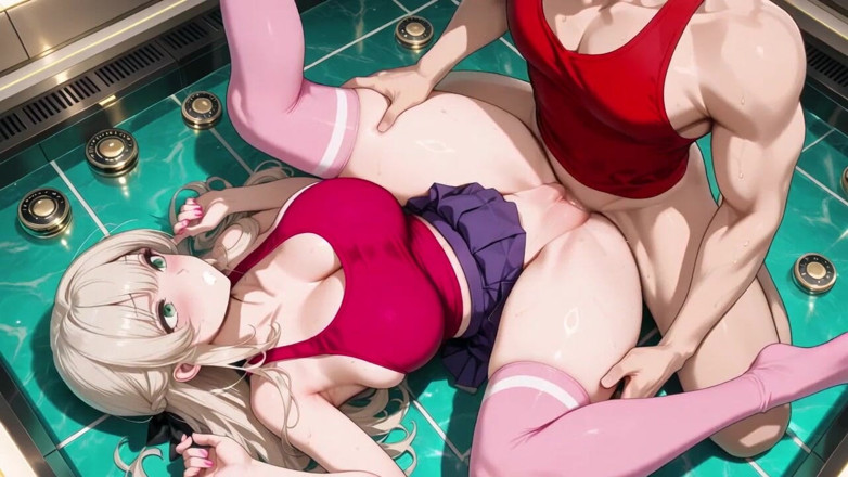 Tay Swift X: Platinum Blonde in Soaked Red Top Gets Pounded Until She...