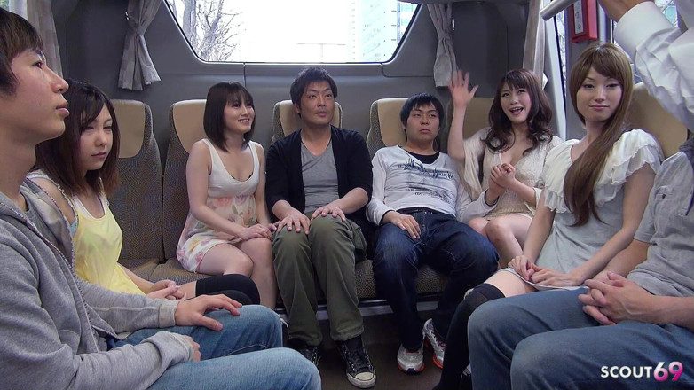Asian porn collection: Uncensored Full JAV Group Sex Orgy with Skinny Japanese Teens...