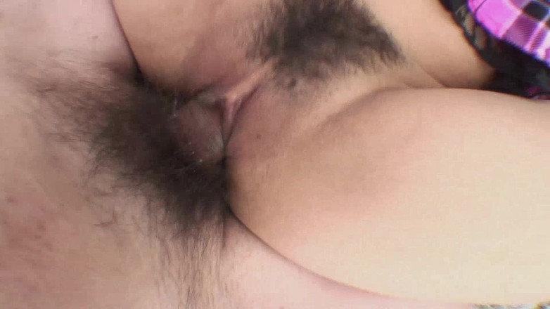 JapaneseAmateur: Hot babe sucks cum off cock after a deep hard...