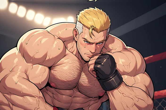 Erotic Man: Ken Masters Naked Fighter (ai)