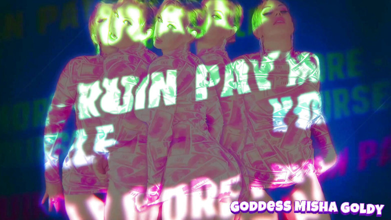 Goddess Misha Goldy: Ngentot pikiran finansial! Menghabiskan lebih dari yang Anda pikirkan - merusak...