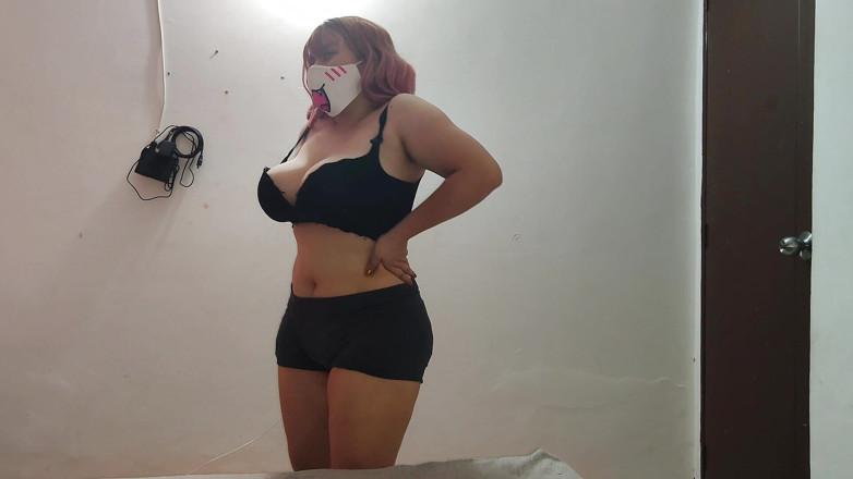 Emily-Chan: La mia sorellastra grassa mette il mio grosso pene in...