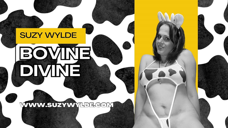Suzy Wylde: Бычья Divine Suzy Wylde - симпатичная маленькая корова с этим нарядом